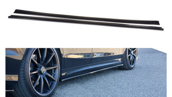 Diffuser Mercedes-Benz S W222 Side Skirts Gloss Black