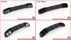 Diffuser Peugeot 308 SW II Facelift Rear Valance + Exhaust Ends Imitation Gloss Black Chrome