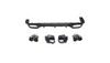 Diffuser Mercedes-Benz E C238 A238 Rear with Pipes black
