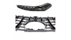 Grill Mercedes-Benz E C207 A207 Facelift GT Gloss Black