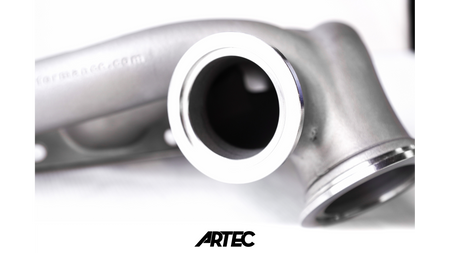Mitsubishi Evo 4-9 4G63 Exhaust Manifold Low Mount V-Band (Reverse Rotation)