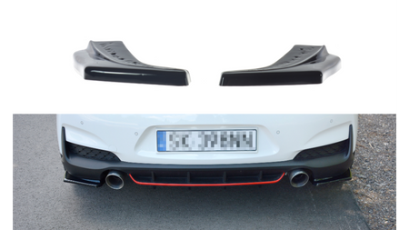 Splitter Hyundai i30 III N Rear Side Gloss Black