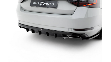 Diffuser Skoda Superb Mk3 Rear Valance