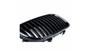 Grill BMW 1 E81 E82 E87 E88 Facelift Single Line Matt Black