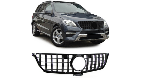 Grill Mercedes-Benz M W166 GT Gloss Black