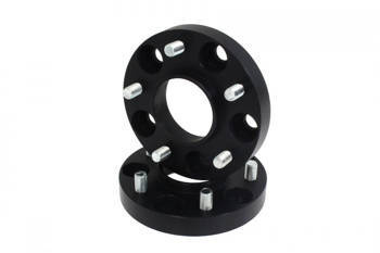 Bolt-On Black Wheel Spacers 40mm 72,6mm 5X120