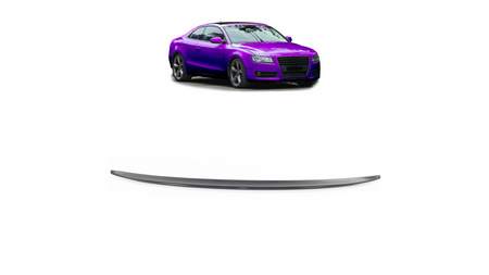 Spoiler Audi A5 8T Lip Carbon Look