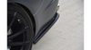 Splitter Jaguar XF- R Tył Boczne Gloss Black