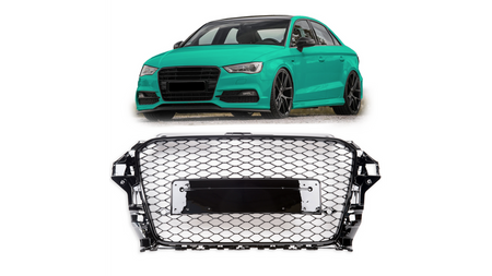 Grill Audi A3 8V Gloss Black