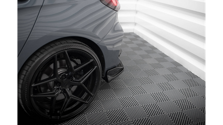 Splitter BMW 1 F40 M-Pack Rear Side v.4 Gloss Black
