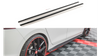 Diffuser Volkswagen Golf 8 GTI GTE GTI Clubsport R-Line Side Skirts Racing Black