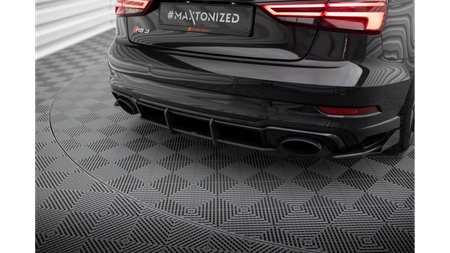 Dyfuzor Audi RS3 8V Facelift Tył Street Pro Black-Red