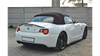 Splitter BMW Z4 E85 E86 Tył Boczne Gloss Black