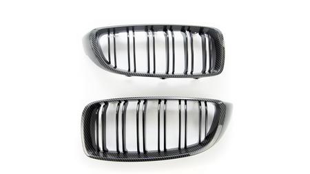 Grill BMW 4 F32 F82 F33 F83 F36 Dual Line Carbon Look