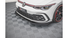 Splitter Volkswagen Golf 8 GTI GTE R-Line przód Racing Durability + Flaps Black