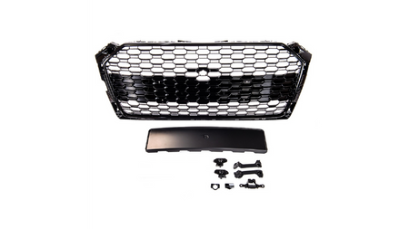 Grill Audi A5 F5 Gloss Black