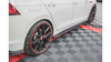 Diffuser Volkswagen Golf 8 GTI GTE GTI Clubsport R-Line Side Skirts Racing Black