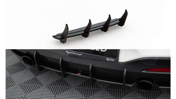Diffuser BMW 1 F20 M-Pack Rear Racing Durability v.3 Red