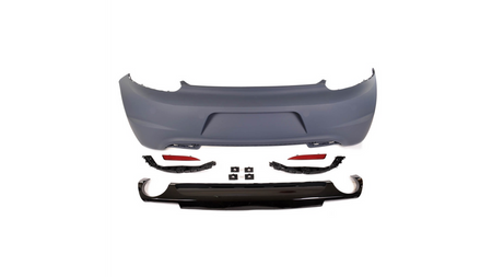 Bumper Volkswagen Scirocco III Rear with Diffuser