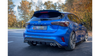 Diffuser Ford Focus IV ST-line \ Wielowahaczowe Rear with exhaust Gloss Black