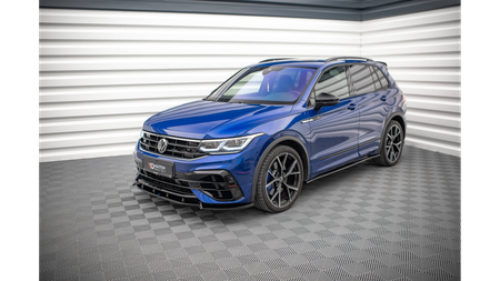 Dokładki Progów Volkswagen Tiguan R / R-Line Mk2 Facelift Gloss Black