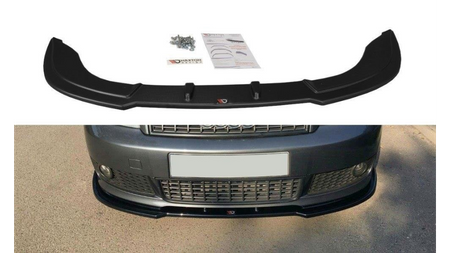 Splitter Audi A4 S-Line B6 Front v.2 Gloss Black