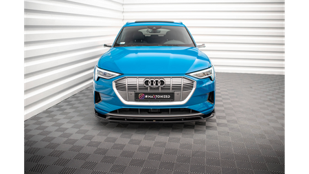Splitter Audi e-tron Front v.2 Gloss Black