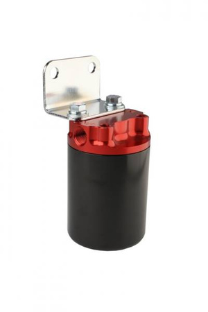 Aeromotive SS Series Billet Canister Style Fuel Filter Anodized 10 Micron Fabric Element