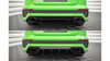 Diffuser Audi RS3 8Y Rear Valance Gloss Black