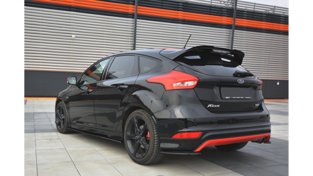 Przedłużenie Spoilera Ford Focus ST-Line III Facelift Gloss Black