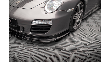 Splitter Porsche 911 Carrera GTS 997 Facelift przód v.1 Gloss Black