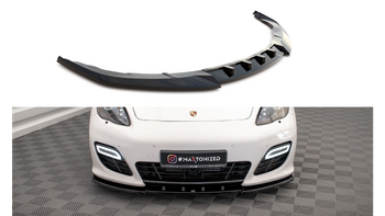 Splitter Porsche Panamera Turbo Sport Design Package 970 przód v.1 Gloss Black