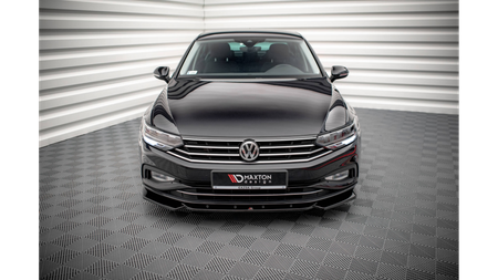 Splitter Volkswagen Passat B8 Facelift Front v.1 Gloss Black