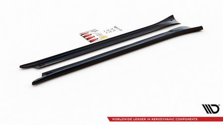 Diffuser Porsche 911 Carrera 991 Side Skirts Gloss Black