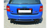 Splitter Audi RS6 C5 Rear Central Gloss Black