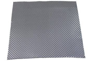 Turboworks Heat shield embossed aluminium 0,5mm 60 cm x 60 cm