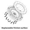 CNC Flywheel for conversion Mercedes-Benz M113 M156 AMG - BMW M57N M57N2 GS6-53DZ HGU HGK / N54 GS6-53BZ 184mm 7.25" (P)