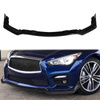 Diffuser Infiniti Q50 Front Bumper Gloss Black