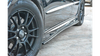 Diffuser Honda Civic VIII Type-S R Side Skirts Gloss Black