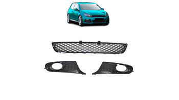 Mesh Volkswagen Golf VI Front Bumper