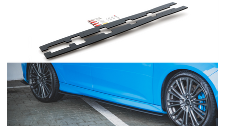 Diffuser Ford Focus III RS Side Skirts Racing Black