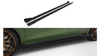 Side Skirts Audi S3 A3 8Y S-line Sportback Street Pro Facelift Black-Red + Gloss Flaps
