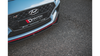 Splitter Hyundai I30 III N Przód v.6 + Flaps Gloss Black
