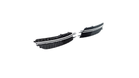 Fog Light Covers Audi A6 C7 Chrome Black