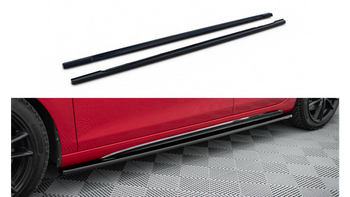 Diffuser Volkswagen Golf VI GTI GTD Side Skirts Gloss Black