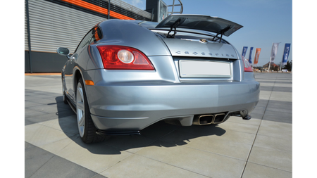 Splitter Chrysler Crossfire Rear Side Gloss Black