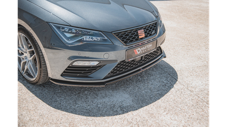 Splitter Seat Leon Cupra FR III Facelift Front v.4 Gloss Black