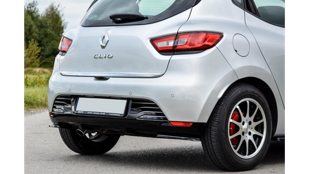 Splitter Renault Clio IV Tył Boczne Gloss Black