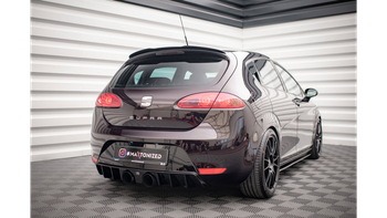 Spoiler Seat Leon II Cupra FR Facelift Rear Gloss Black