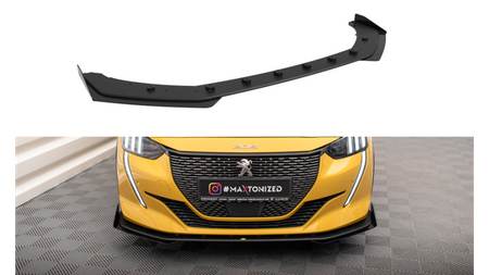 Splitter Peugeot 208 GT II Przód Pro + flaps Black